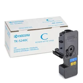 Kyocera Original Toner TK-5240C, cyan, 3000S, 1T02R7CNL0, Kyocera M5526cdn, M5526cdw, P5026cdn,P5026cdw, O